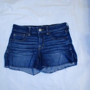 American Eagle Cut Off Jean Shorts